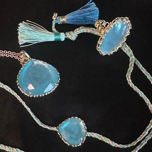Kendra Scott Light Blue Summer Jewelry Set